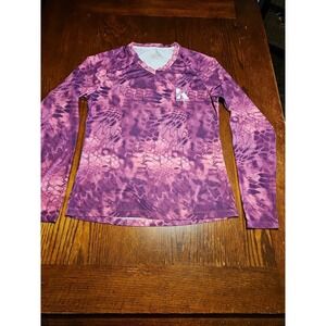 Koofin Performance Gear Thin‎ Running Shirt Womens Medium Purple (A763)